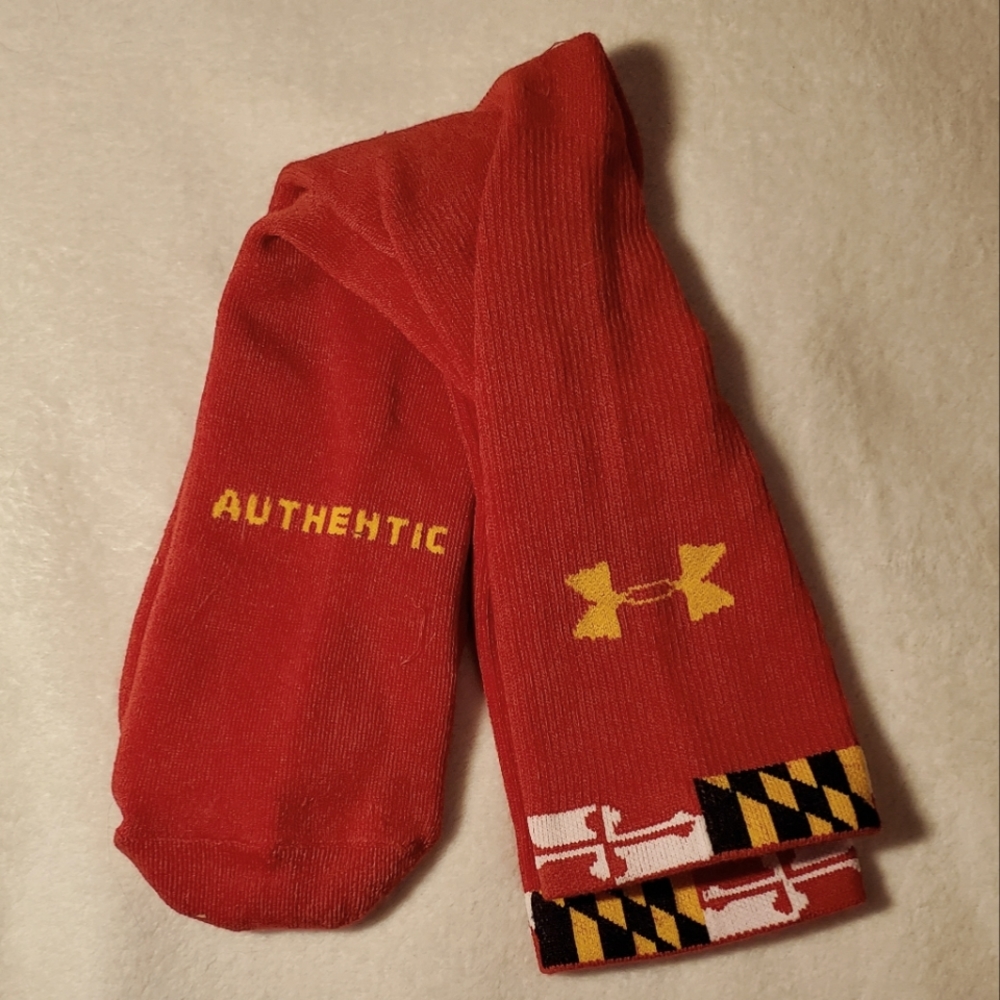 Underarmour Maryland Flag Socks Large